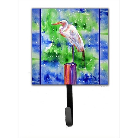 Carolines Treasures Bird - Egret Leash Holder Or Key Hook 8358SH4